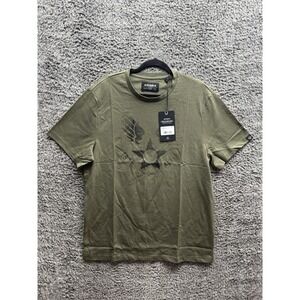 Avirex Men's Wingstar Short Sleeve Crew‎ Neck Cotton T-Shirt Camo Green XL NWD